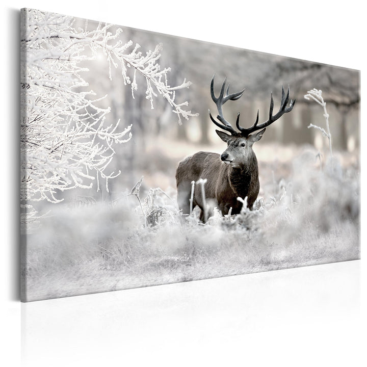 murando - Bilder Hirsch 120x80 cm Vlies Leinwandbild 1 tlg Kunstdruck modern Wandbilder XXL Wanddeko