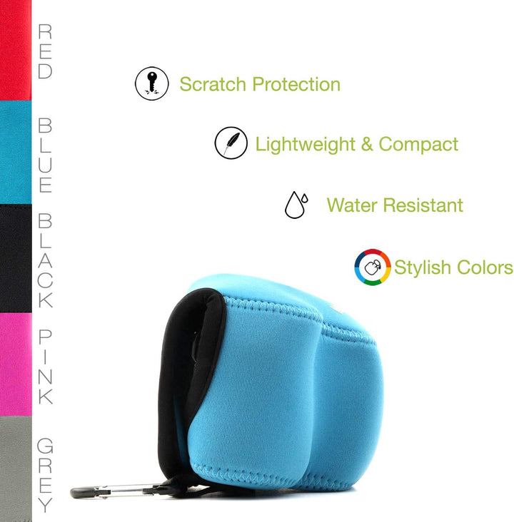 MegaGear Ultraleichte Kameratasche aus Neopren kompatibel mit Sony Alpha A6400, A6500, A6300, A6000