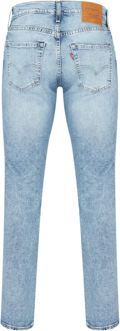 Levi's Herren 511 Slim Fit Jeans 29W / 34L Medium Indigo Destructed, 29W / 34L Medium Indigo Destruc