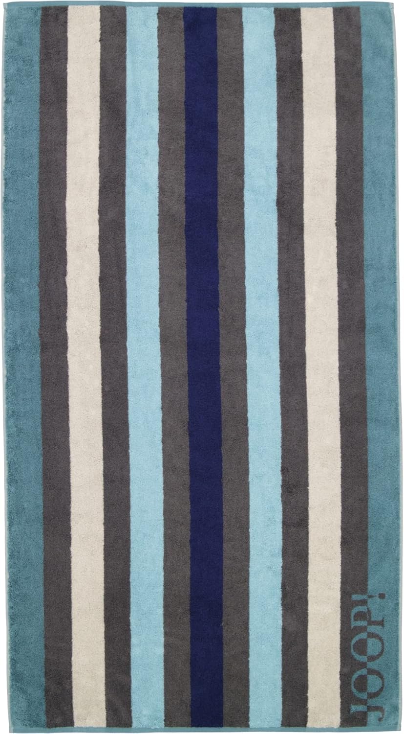 JOOP! Duschtuch Tone 1690 | 44 aqua - 80 x 150 Duschtuch 80x150 cm, Duschtuch 80x150 cm