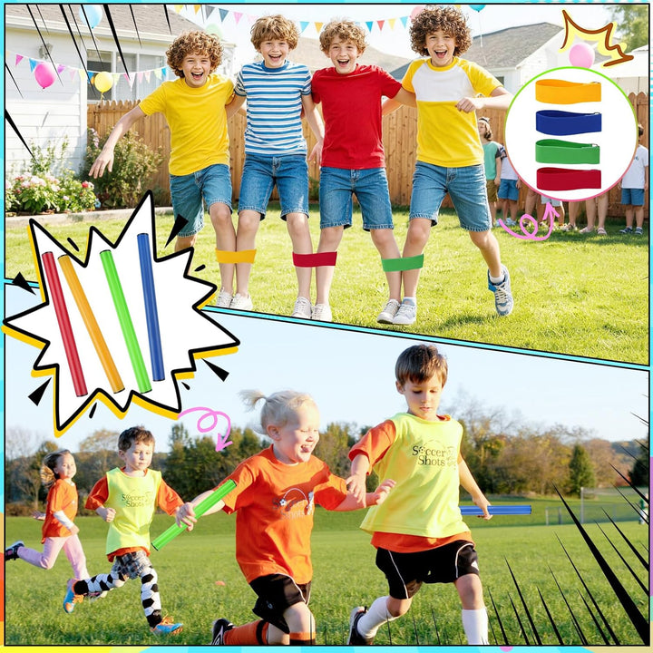 Outdoor Spiele Geburtstag Partyspiele für Erwachsene, Klettballspiel Klettball,Sackhüpfen Säcke, Sch