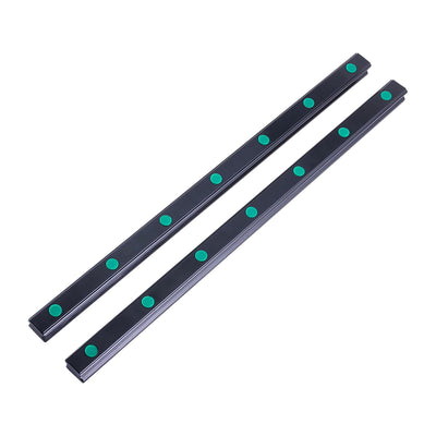 BEVDICNC HGR20 600mm Linearschiene Schwarz 2 Stück Linearführung mit 4 Stück HGH20CA Schlittenschieb