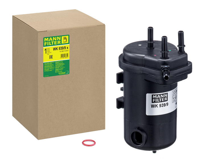 MANN-FILTER WK 939/9 x Ölfilter – Ölfilter Satz mit Dichtung / Dichtungssatz – Für PKW