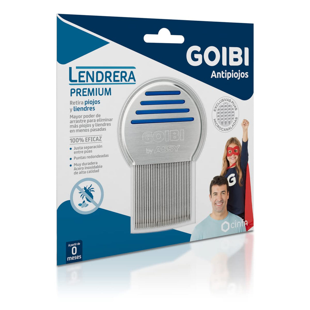 GOIBI Retira Premium Lendrera - Weiss - Kunststoff - Haar Locke für Locke - Alle Haartypen - Unisex