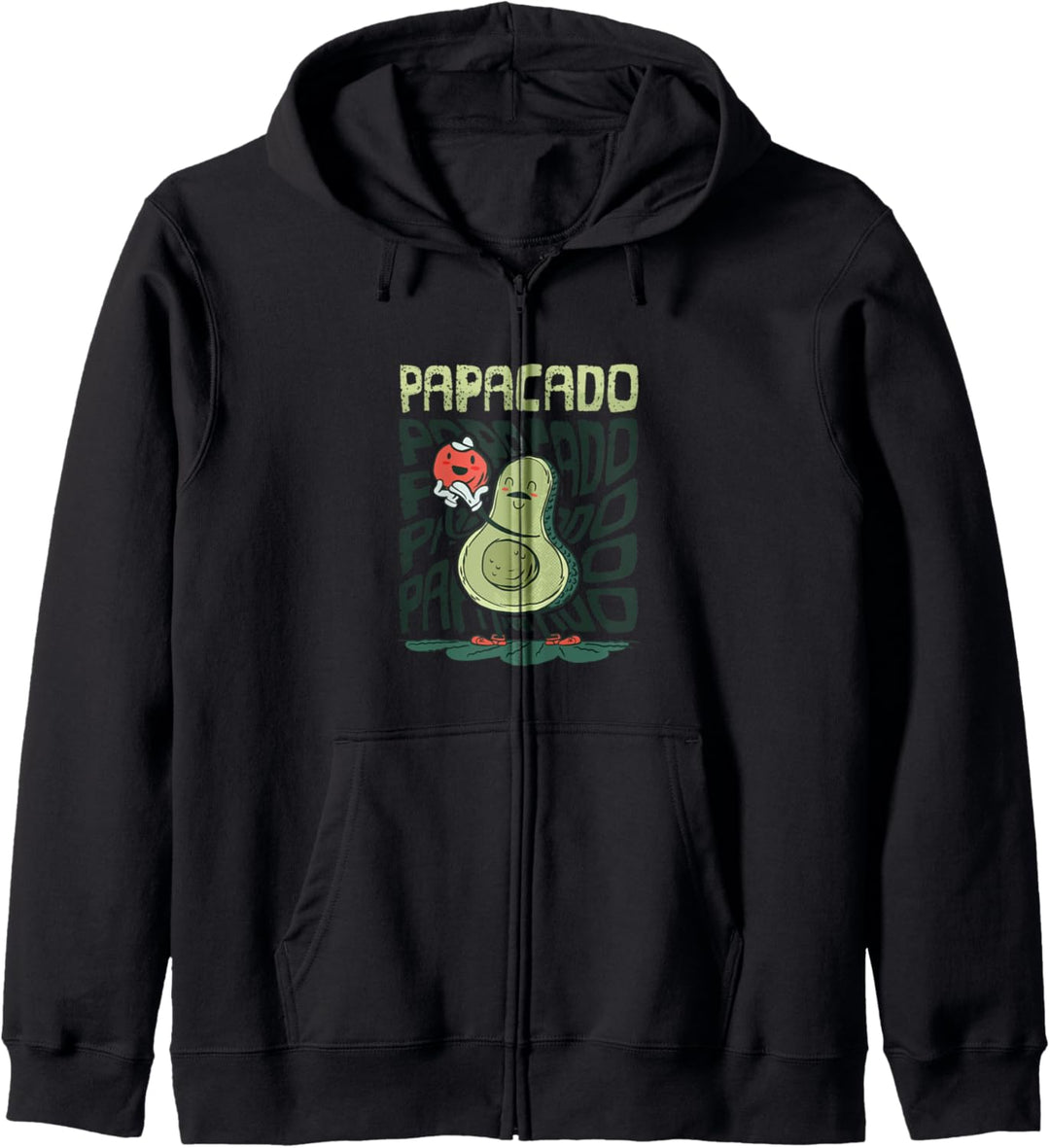 Papacado Avocado Dad Papa 2023 Kapuzenjacke