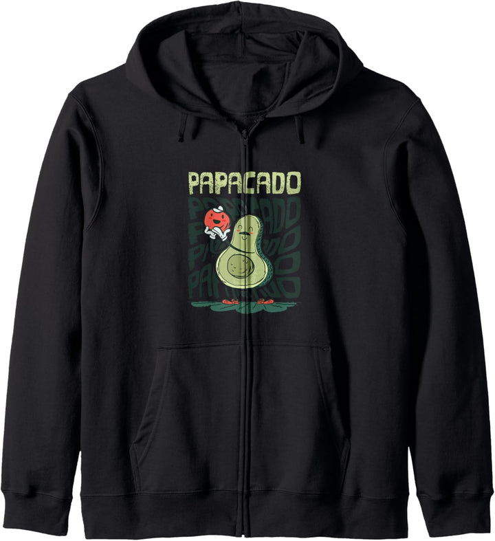 Papacado Avocado Dad Papa 2023 Kapuzenjacke