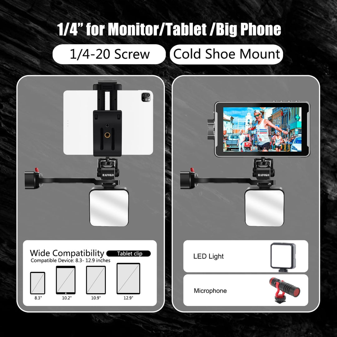 HAFOKO RS3 Gimbal Monitor Montieren RS2 Verlängerung Handhaben Platte w Tablette Montieren Grosser T