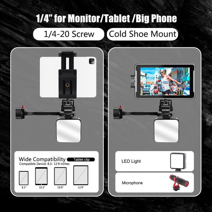 HAFOKO RS3 Gimbal Monitor Montieren RS2 Verlängerung Handhaben Platte w Tablette Montieren Grosser T