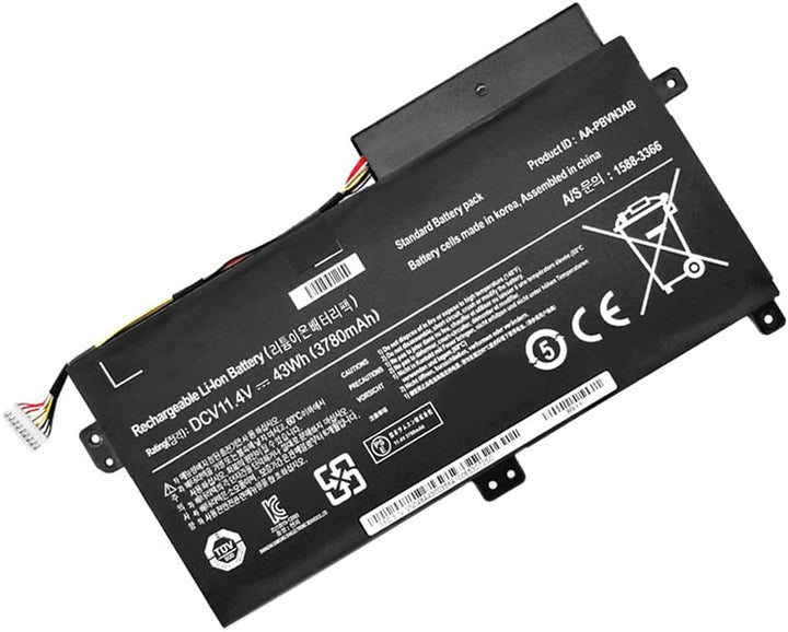 XITAIAN 11.4V 43Wh AA-PBVN3AB AA-PBVN2AB Ersatz Laptop Akku für Samsung BA43-00358A 1588-3366 NP370R