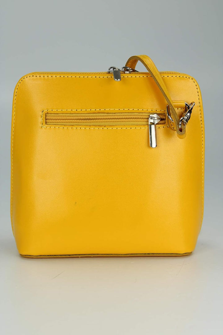 Belli italienische Ledertasche Damen Umhängetasche klein Handtasche Schultertasche Abendtasche in ge