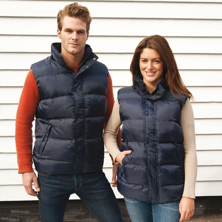 Result Herren R223x Core Nova Lux Gepolsterte Weste 3XL Navy, 3XL Navy