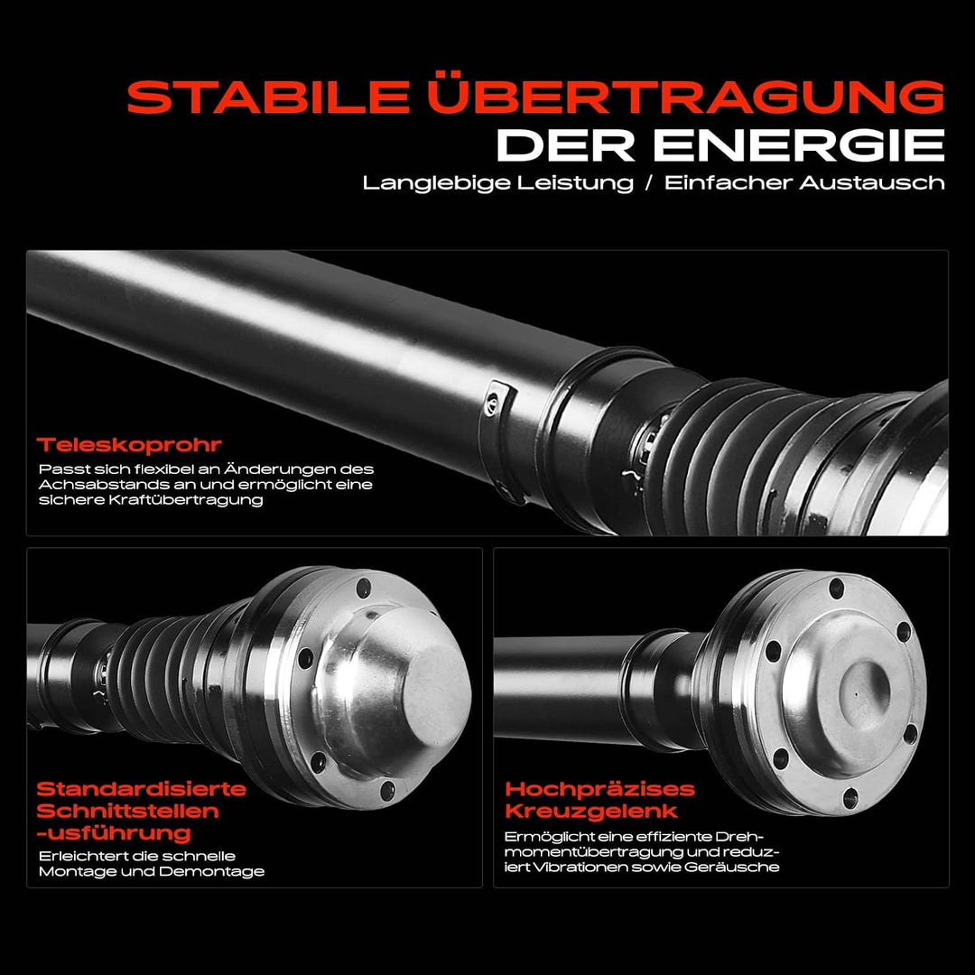 Kardanwelle Gelenkwelle 736mm Vorne für C-h-e-r-o-k-e-e KJ 2.4L 2.5L 2.8L 3.7L 2001/09-2008/01 52111