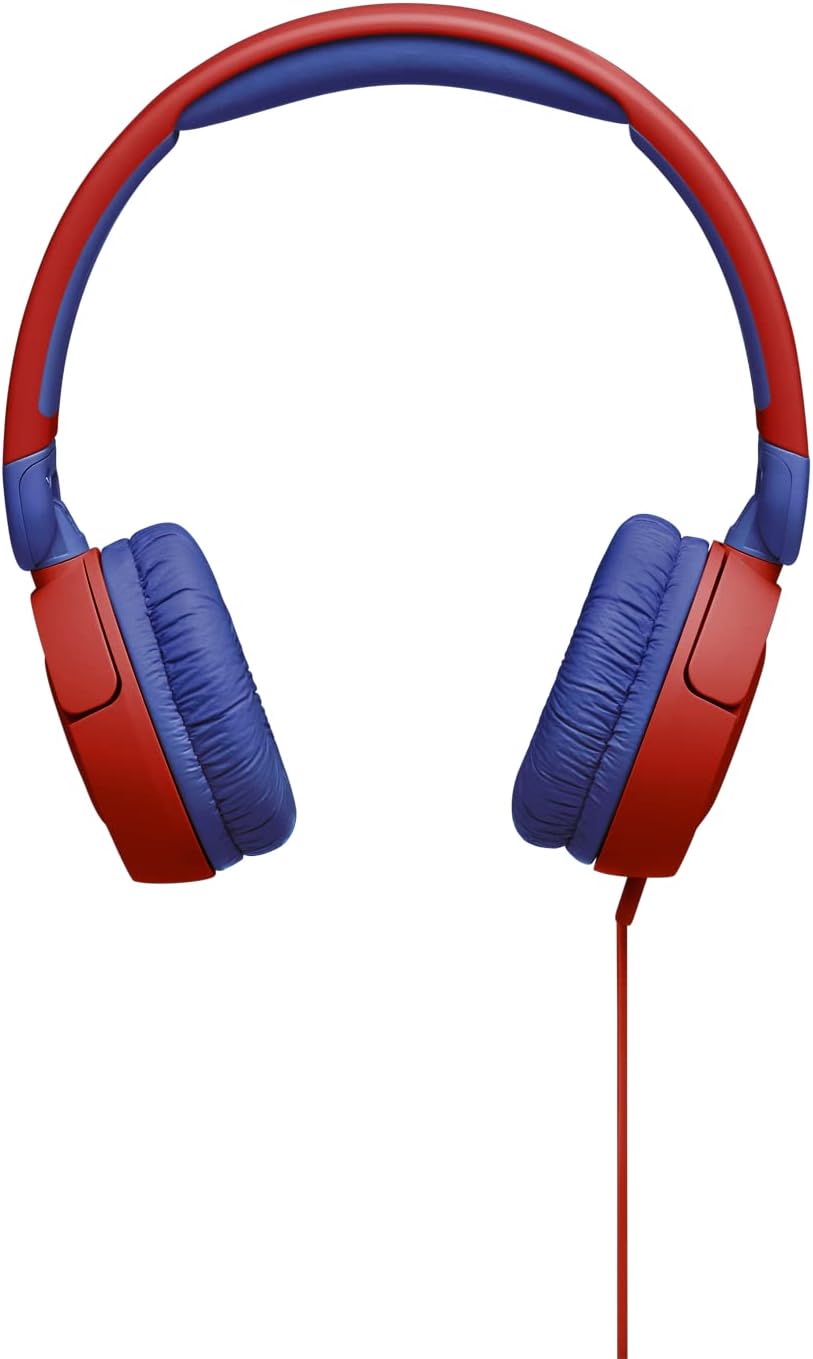JBL JR 310 - Kinder On-Ear-Kopfhörer (rot/blau)