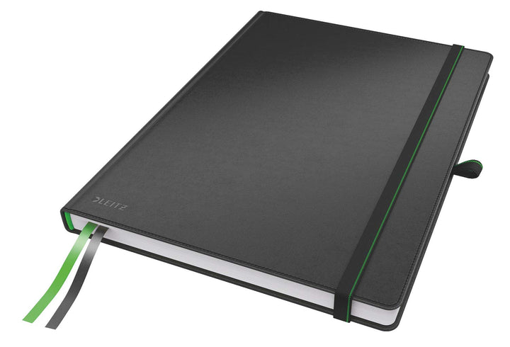 Leitz Complete Qualitäts-Notizbuch A4 liniert, 160 Seiten, 80 Blatt, Hardcover mit hochwertigem Einb