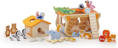 John Adams, Sevi - Noah's Ark Playset: Christmas, Baby Shower, Birthday or Christening Gift for Kids