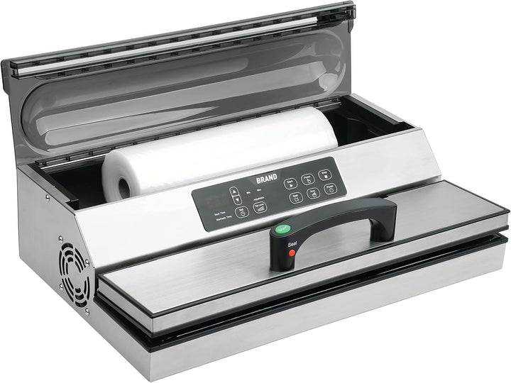 METRO Professional Balkenvakuumierer GVS2040, Edelstahl, 49.3 x 30.1 x 16.2 cm, max. Beutelbreite: 4