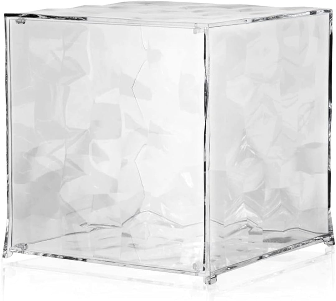 Kartell Optic, Crystal, 40 x 40 x 40 cm Con antina Cristallo, Con antina Cristallo