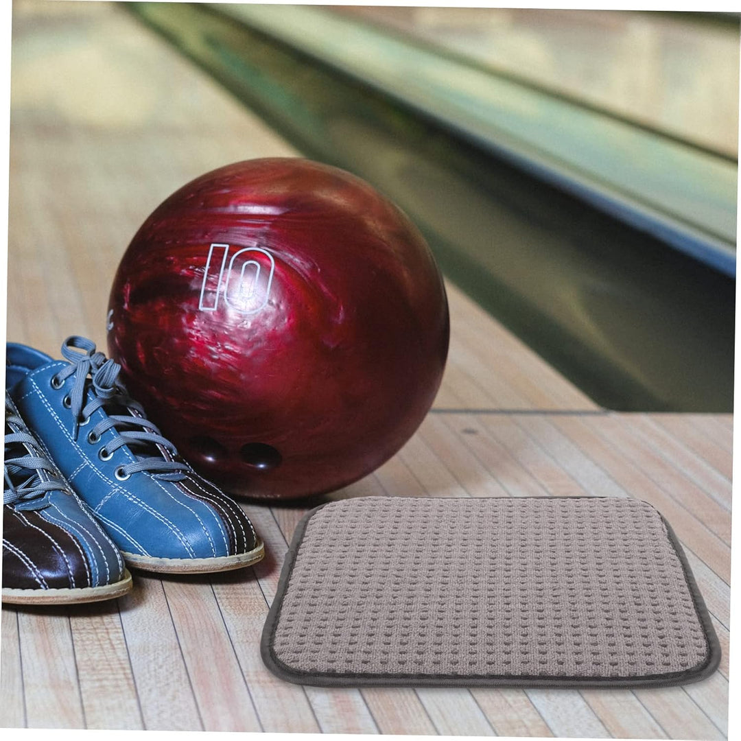 TOYANDONA Mikrofaser-reinigungspad Bälle Putzen Mikrofasertuch Handtuch Unterlage Bowling Sauberes T