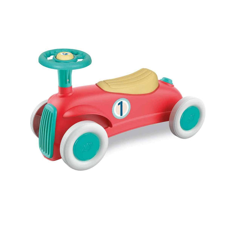 Clementoni 17308 Mein erstes Rutschfahrzeug,Play for Future (aus 100% recyceltem Kunststoff),Retro L