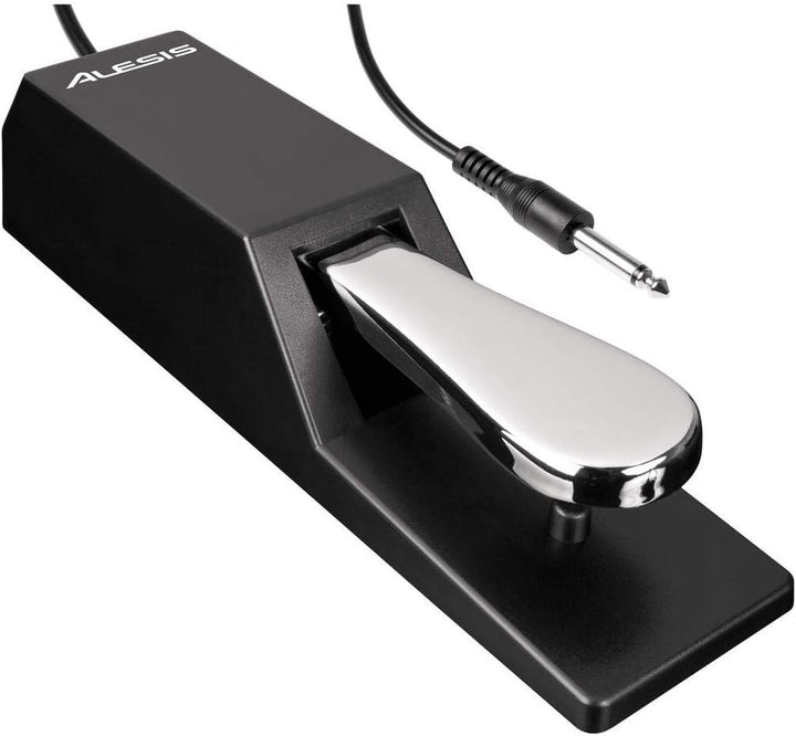 Alesis ASP-2 - Universelles Sustain-Pedal mit Piano-Style-Action für MIDI-Keyboards, Digitalpianos u
