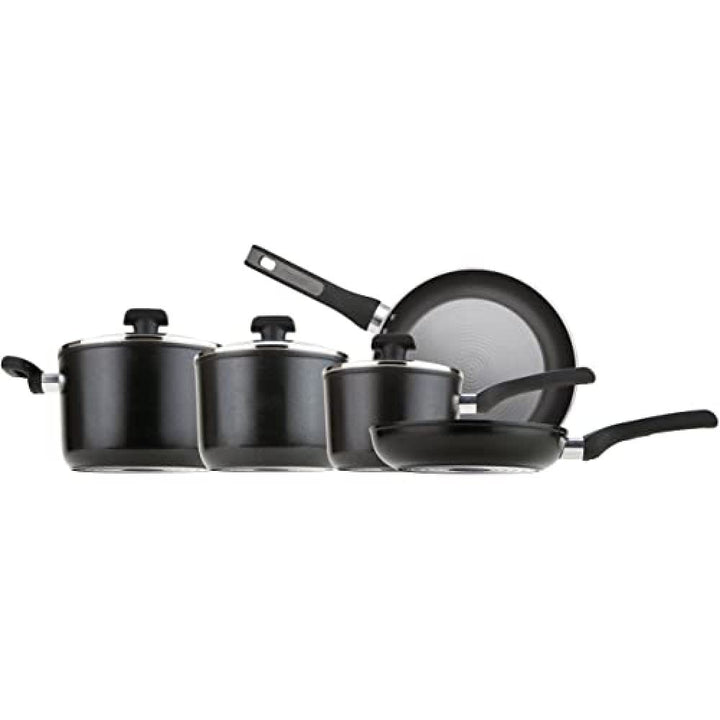 Prestige Duraforge Aluminium 5 piece cookware set-Black Kochgeschirr, Schwarz 5-Piece, 5-Piece