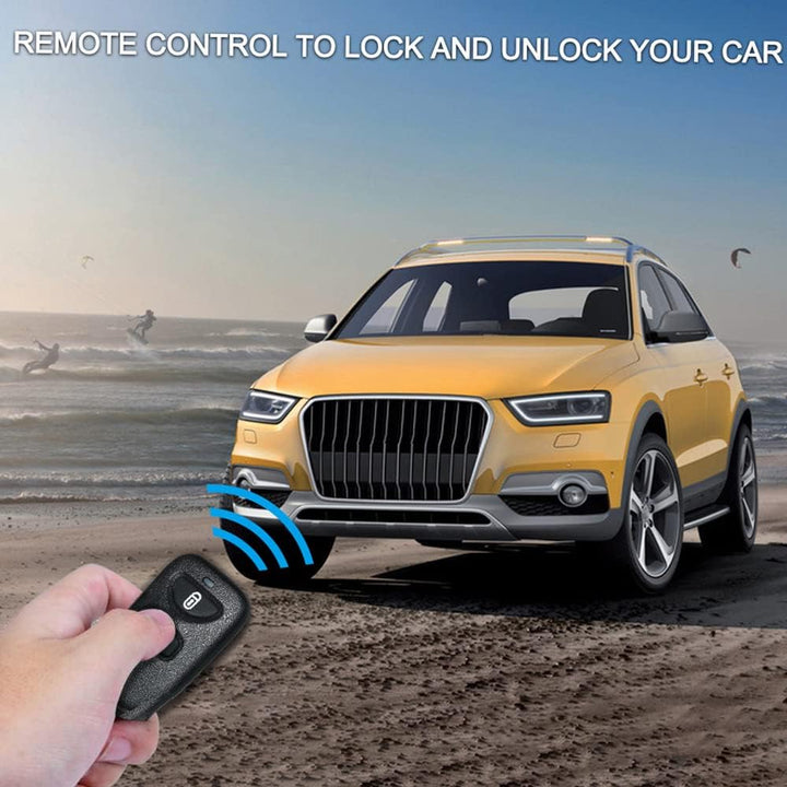 Shkalacar 12V Universal Auto Zentralverriegelung,Zentralverriegelung Türschloss Fahrzeug Schlüssello