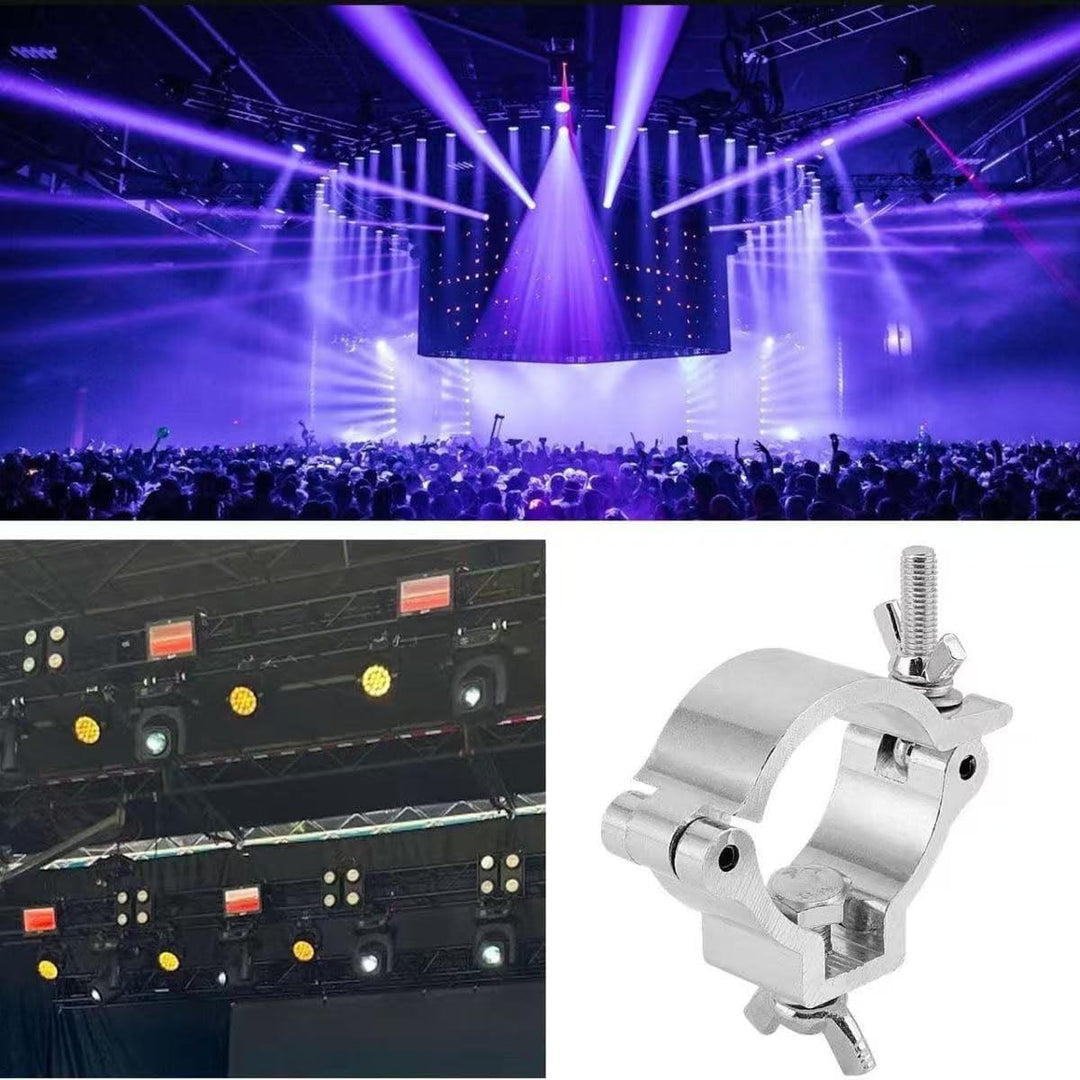 Rohrklemme Traversen Klemme 4 Stück Trägerklemme Tischklemme Erdungsklemme Aluminium Für 25-30mm Roh