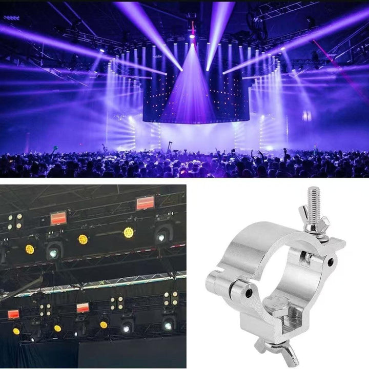 Rohrklemme Traversen Klemme 4 Stück Trägerklemme Tischklemme Erdungsklemme Aluminium Für 25-30mm Roh