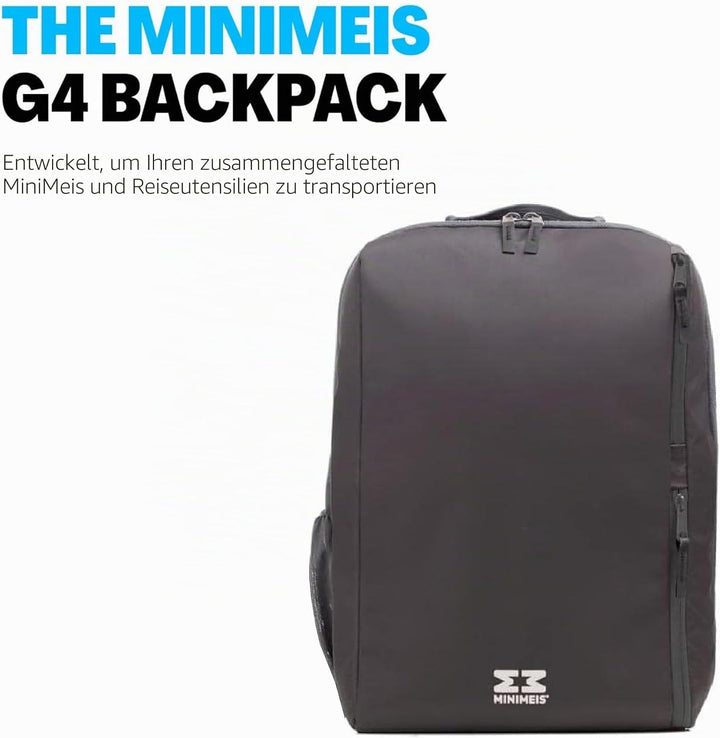 MiniMeis Backpack - der Rucksack passend zur G4 Kinder Schultertrage 28 Liter Anthrazit, 28 Liter An