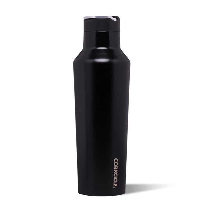 Corkcicle Isolierte Kantinen-Reise-Wasserflasche, dreifach isolierter Edelstahl, leicht zu greifende