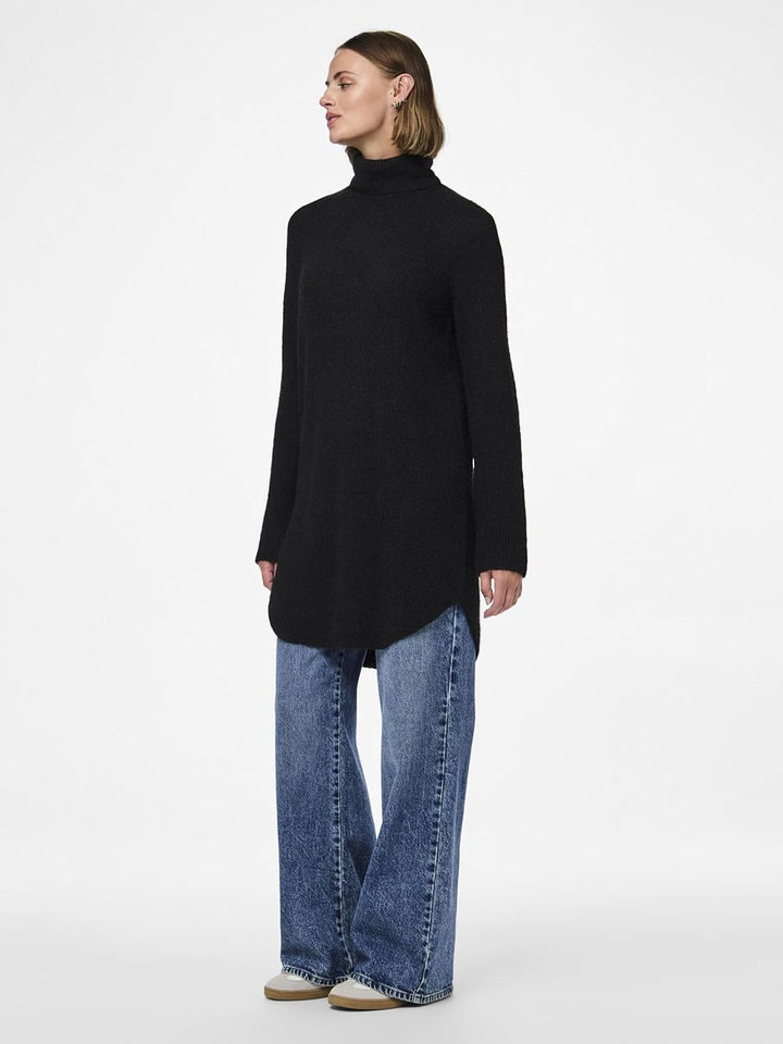 PIECES Female Tunika PCELLEN XS Schwarz, XS Schwarz