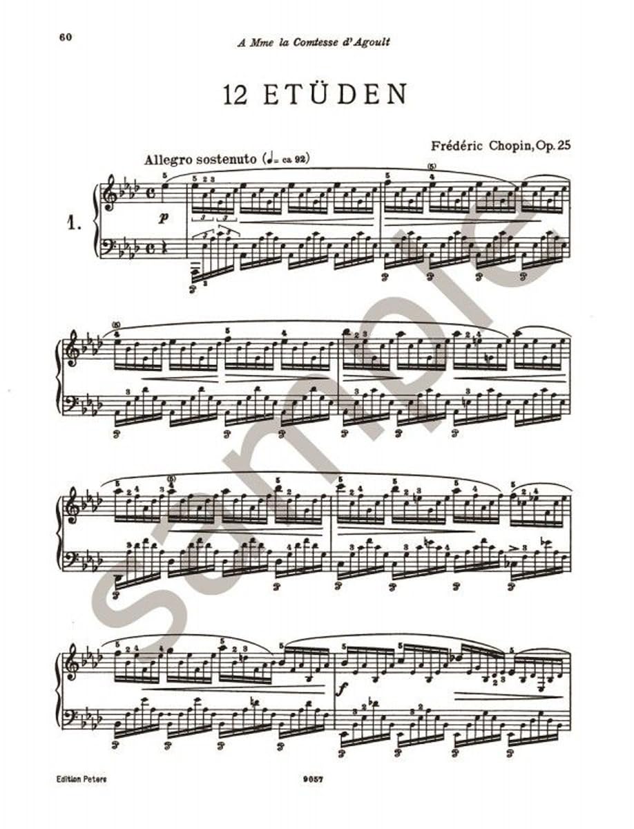 Etudes Piano - Buch