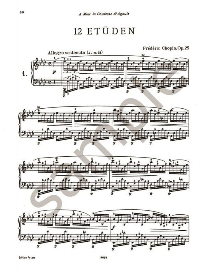 Etudes Piano - Buch