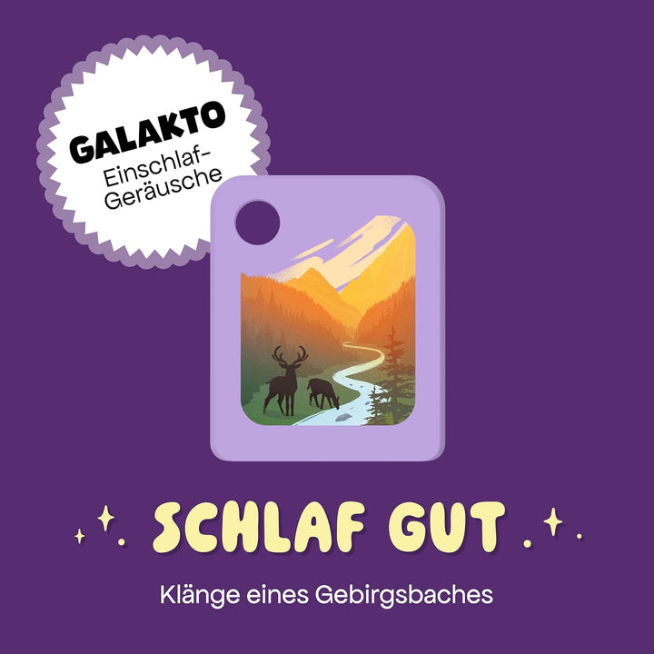 Galakto Audio-Token: Schlaf gut - Klänge eines Gebirgsbaches, Klangwelten für Kinder ab 3 Jahren, Sp