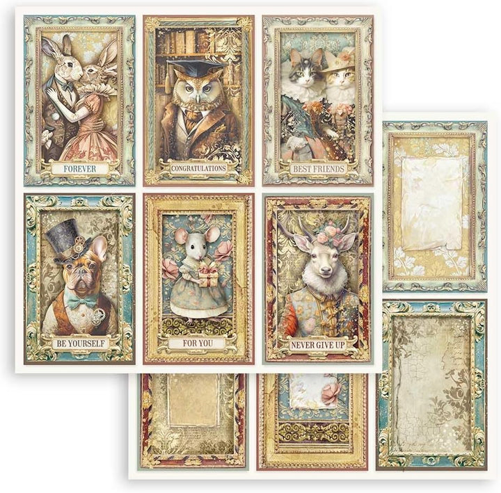 Stamperia - Scrapbook Paper Pad for Scrapbooking, Albums, Card Making, Bullet Journalling and More,
