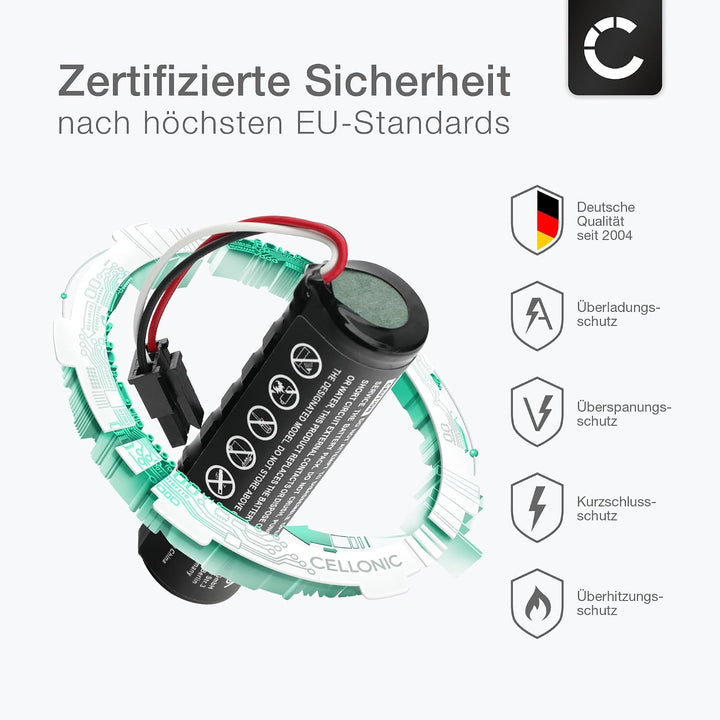 CELLONIC 1x Akku kompatibel mit Logitech ConferenceCam Connect