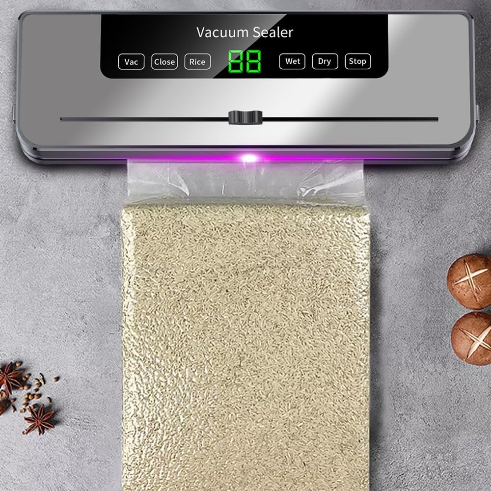 Vakuumverpackungsmaschine, multifunktionale Lebensmittelverpackung, Haushalts-Vakuumiergerät mit 10