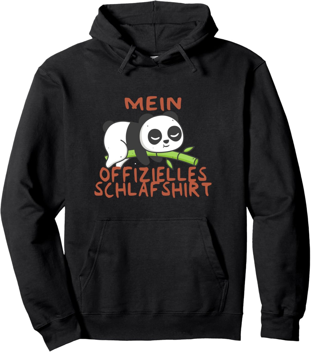 Mein Offizielles Schlafshirt - Panda Bär Pullover Hoodie