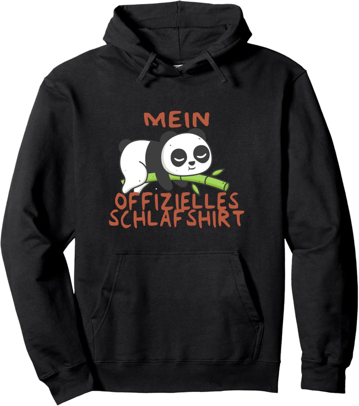Mein Offizielles Schlafshirt - Panda Bär Pullover Hoodie