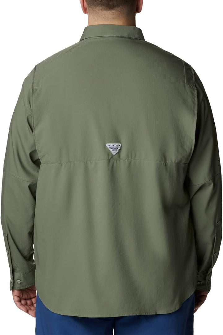 Columbia Herren Tamiami Ii Long Sleeve Shirt Langarmshirt M Zypresse, M Zypresse