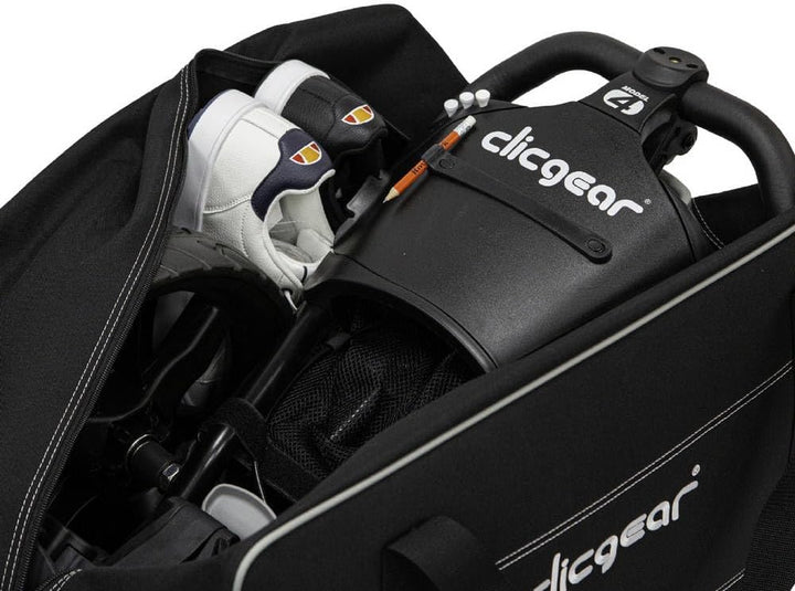Clicgear Trolley Travel Cover Schwarz - Schwarz, Schwarz - Schwarz