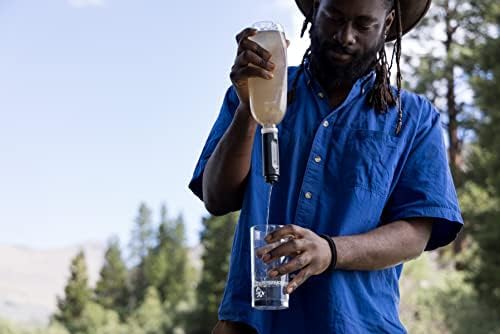 LifeStraw Peak Squeeze Bottle 1L (blue) 1 l Mountain Blue, 1 l Mountain Blue