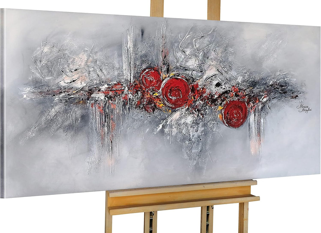 Monica Mirafiori I 100% HANDGEMALT I Gemälde Touch 100x50cm | Gemälde Handgemalt | Acrylgemälde | Se