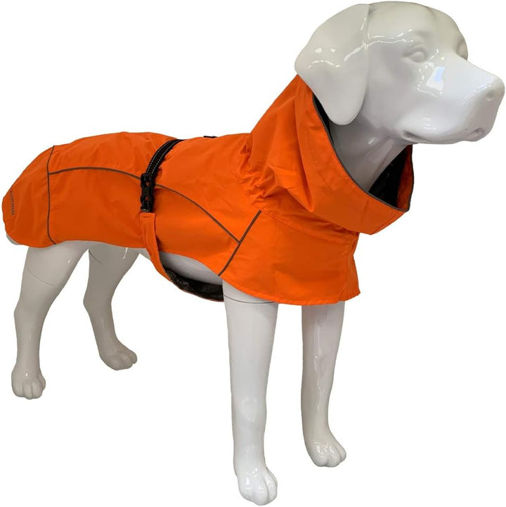 Croci Hiking Hundemantel, wasserdicht, für Hunde, Makalu, wärmeregulierendes Futter, Orange, 50 cm O