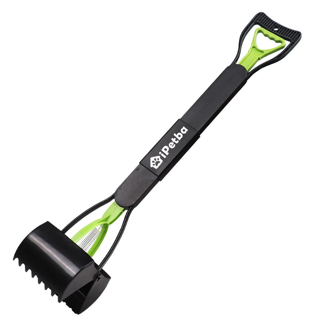 Hundekotsammler für Garten – 81 cm Langer Griff, Kein Bücken, Grasfreundlich, Leicht zu Reinigen, La