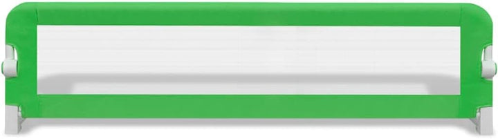 vidaXL Kinder Bettgitter 150cm Bettschutzgitter Kinderzimmer Fallschutz Baby 150 cm (1er Pack) Grün