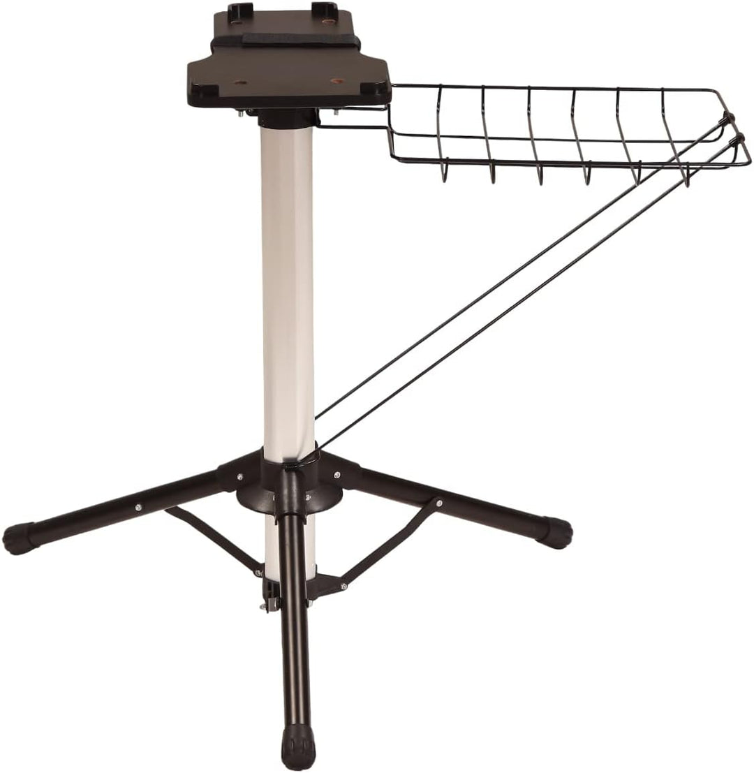 Speedypress Bügelpressenständer für die Mega Silber Dampfbügelpresse 64cm, Silberfarben/Schwarz