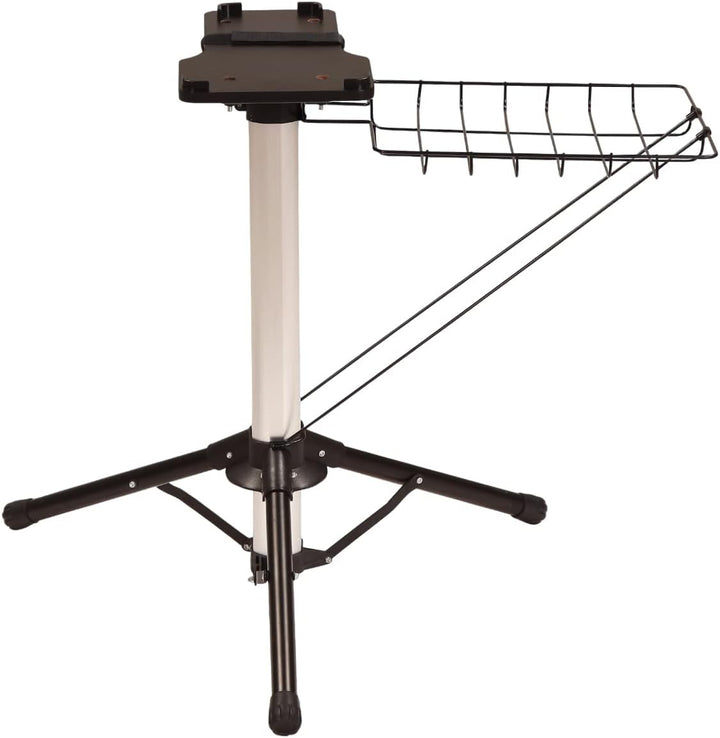 Speedypress Bügelpressenständer für die Mega Silber Dampfbügelpresse 64cm, Silberfarben/Schwarz