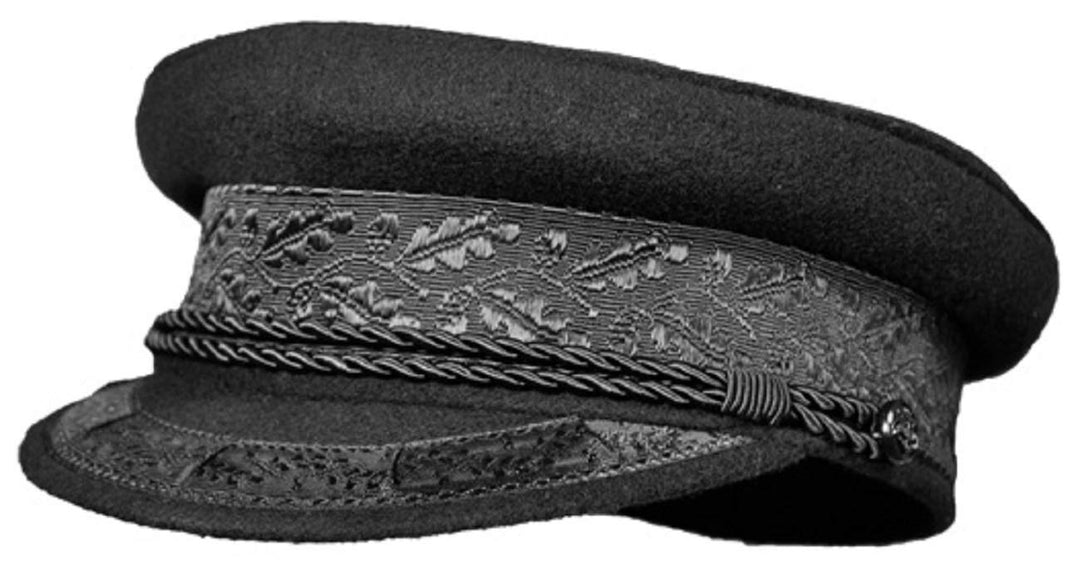 Balke Mütze Prinz Heinrich Schwarz 56, Schwarz 56