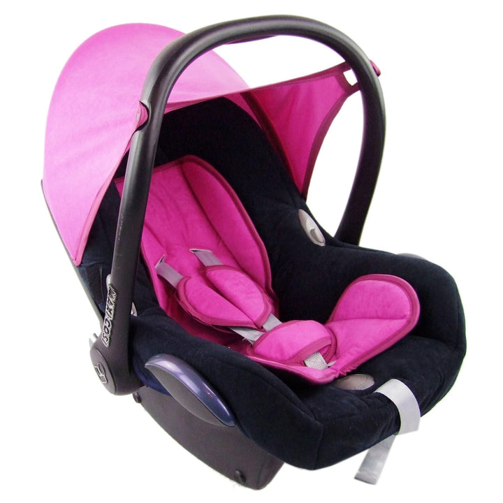 BAMBINIWELT Bezug Ersatzbezug kompatibel mit Maxi-Cosi CabrioFix für Babyschale 7-tlg Komplett-Set (